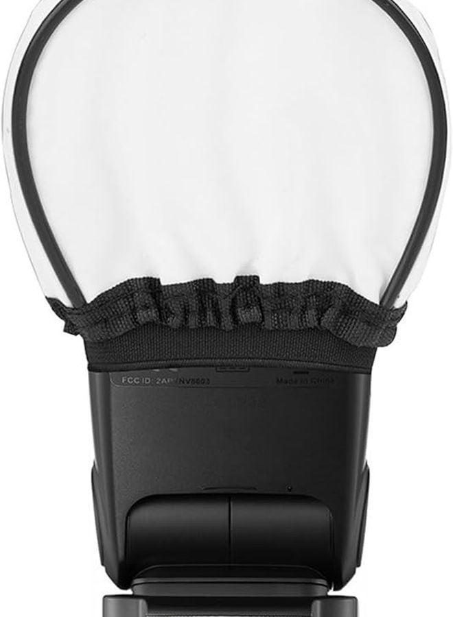 قطعتان من أغطية ناشر الضوء الناعمة القماشية البديلة للفلاش الكاميرا - Image 3